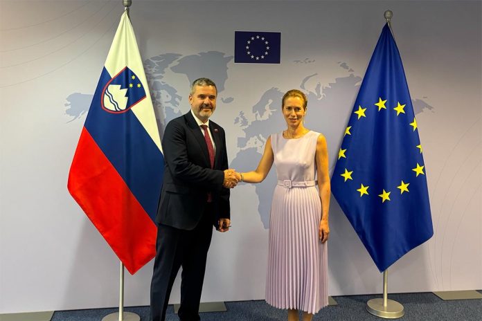 Minister Tone Kajzer Kaja Kallas