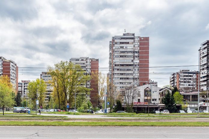 18.,April,2023.,New,Belgrade,,Serbia.,New,Belgrade,View,With