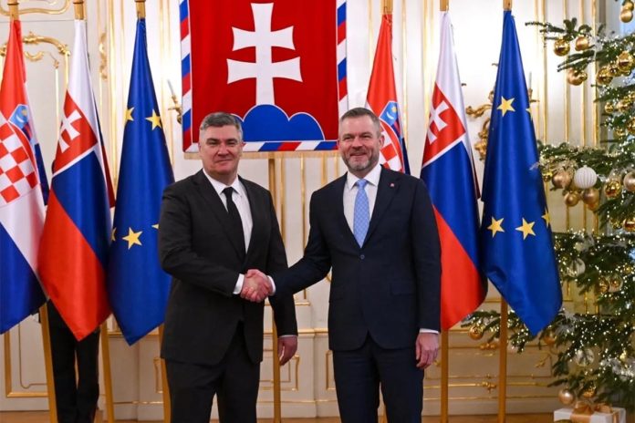 Croatian And Slovak Presidents Meet As Europe Faces Critical Political Moment Croatian And Slovak Presidents Meet As Europe Faces Critical Political Moment
