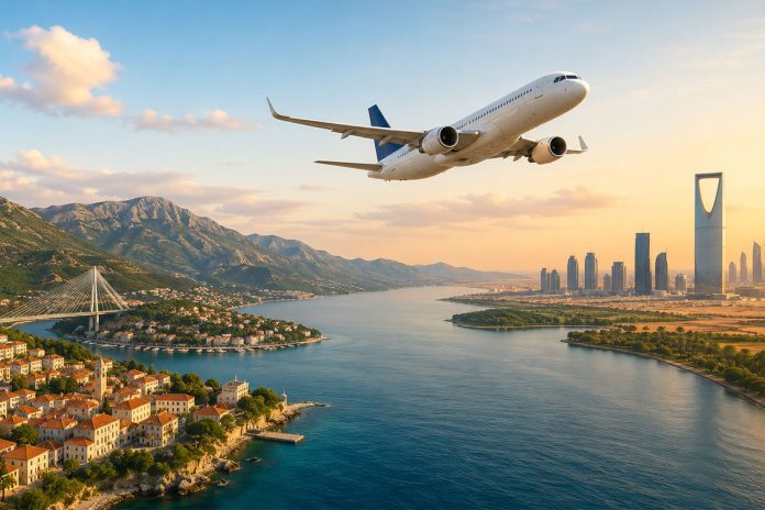 Saudi Arabia and Montenegro Connected by Seasonal Direct Flights Saudi Arabia and Montenegro Connected by Seasonal Direct Flights