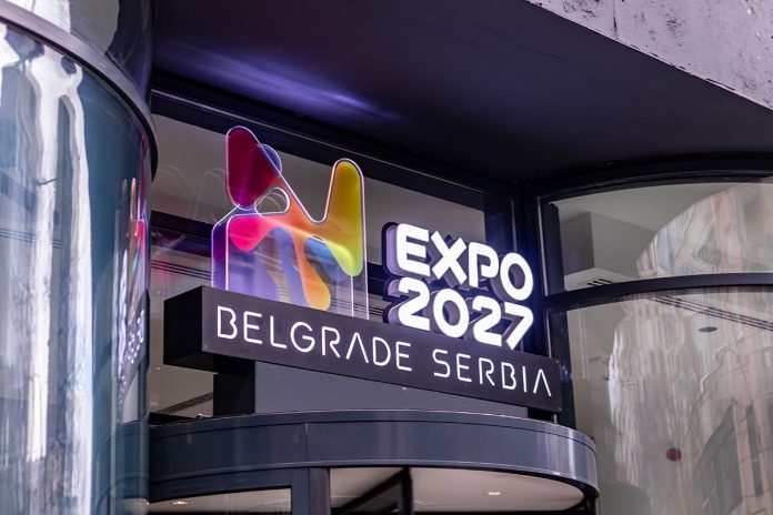 Belgrade,,Serbia,-,November,25,,2025:,Promotional,Office,Of,Expo