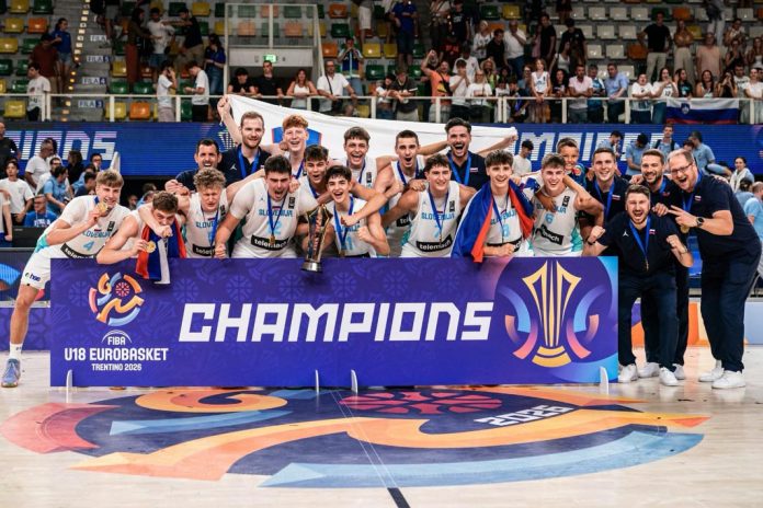 Slovenia Lift First-Ever U18 EuroBasket Trophy Slovenia Lift First-Ever U18 EuroBasket Trophy