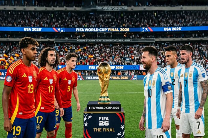 Spain and Argentina FIFA 2024 finale