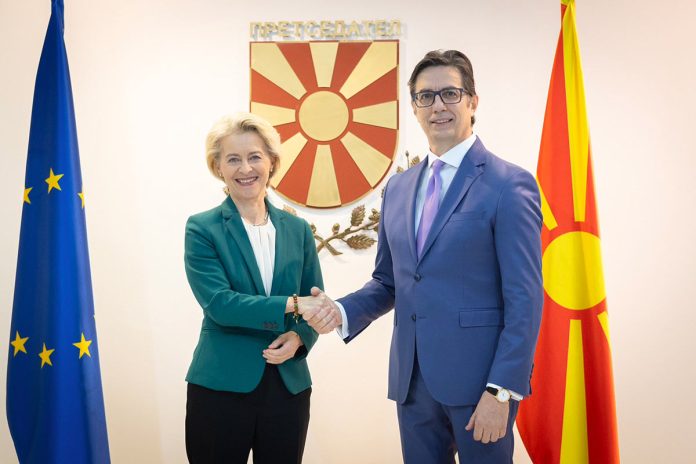 Von der Leyen Visits Skopje, Discusses North Macedonia’s EU Progress Report Von der Leyen Visits Skopje, Discusses North Macedonia’s EU Progress Report