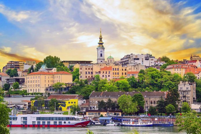 Beautiful,View,Of,The,Historic,Center,Of,Belgrade,On,The