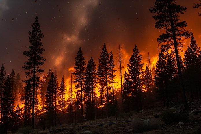 Major Wildfire on Brač Spreads Towards Milna Major Wildfire on Brač Spreads Towards Milna