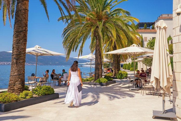 Tivat,,Montenegro,-,August,12,2024,:,View,Of,Embankment