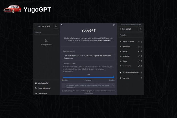 YugoGPT Launched, a Regional AI Language Model YugoGPT Launched, a Regional AI Language Model